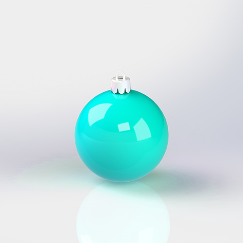 Новогодний шар 80